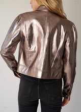 Load image into Gallery viewer, Metallic Jacket - Gunmetal Color
