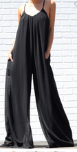 Load image into Gallery viewer, Classy Wide Jumpsuit (Available in Black and Emerald Green)
