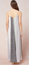 Load image into Gallery viewer, Delicate Color Block V-Neck Maxi Dress
