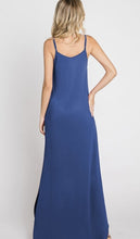 Load image into Gallery viewer, French Blue Cami Maxi Dress
