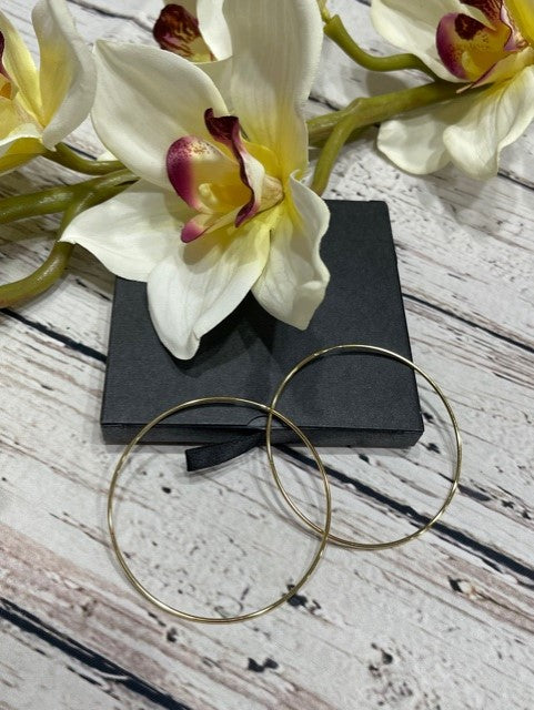 Gold Hoop Earrings