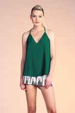 Load image into Gallery viewer, V-Neck Hunter Green Cami
