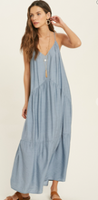 Load image into Gallery viewer, Tiered Strappy Maxi Dress
