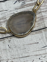 Load image into Gallery viewer, Semi-precious Stone Pendant Necklace
